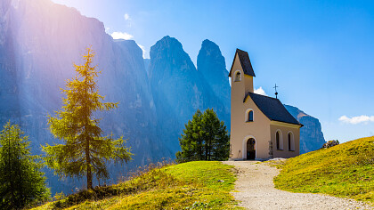 Chiesa estate - Selva di Val Gardena