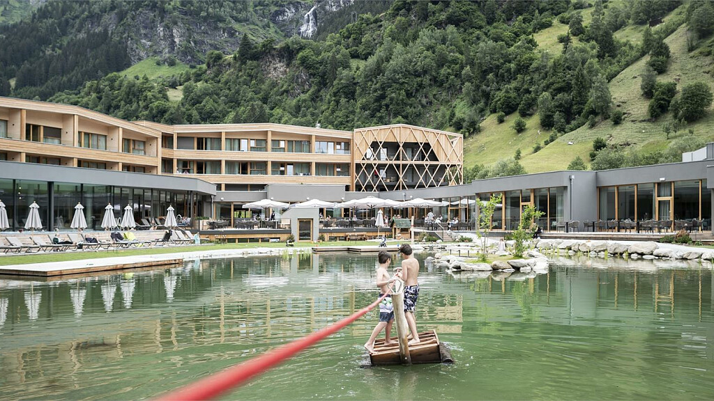 Yoga at the Feuerstein Family Hotel in South Tyrol