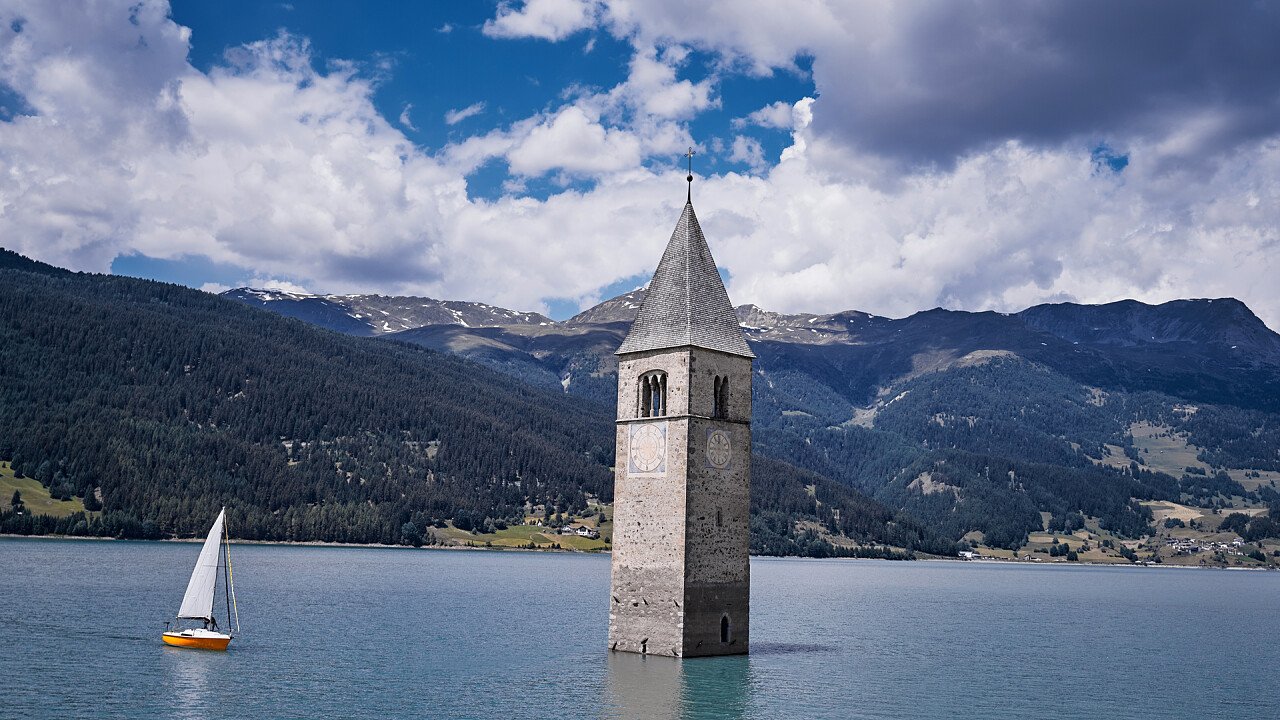 Andare A Vela Sui Laghi Delle Dolomiti